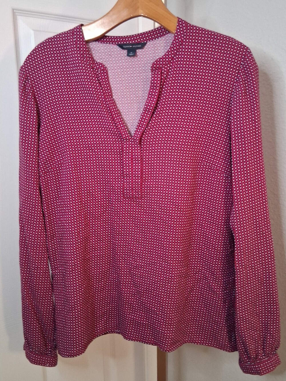 Tommy Hilfiger Flowy Patterned Blouse Medium